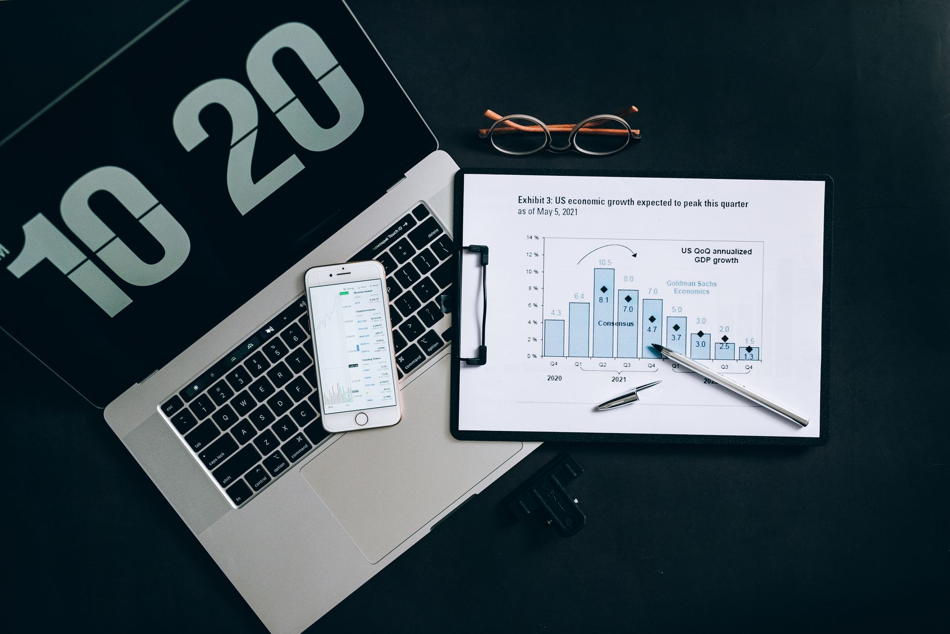 Integrated financial dashboard displaying unified data.